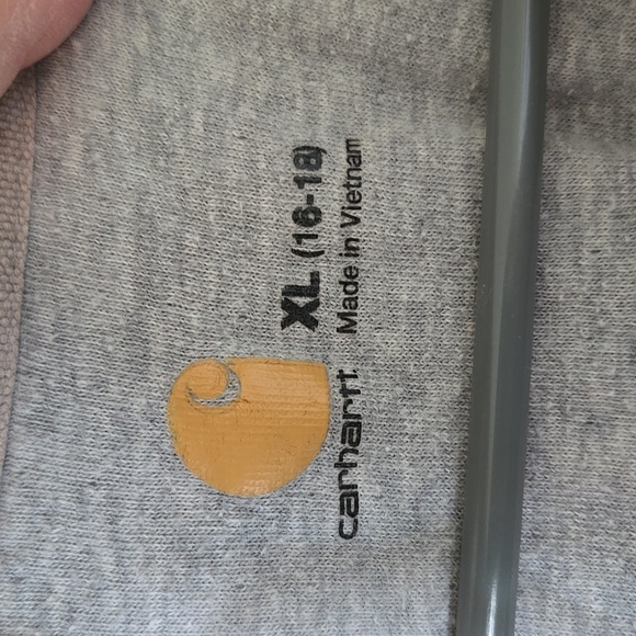 Carhartt Gray Hoodie Size XL - Picture 4 of 5